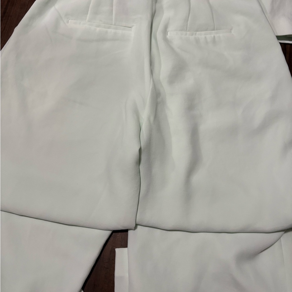 Elegant pale mint 2 pc Women's pant suit combo Jacket/pants from EXPRESS! BNWT!! - Picture 7 of 12